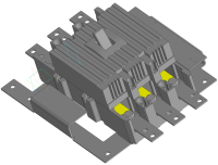 Автоматический выключатель АВ2М4С-3794 стационарный с ручным приводом